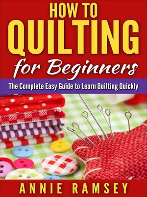 cover image of How to Quilting for Beginners
